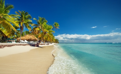 Bild: Traumstrand in der Dominikanischen Republik (ValentinValkov / stock.adobe.com) lizenziertes Stockfoto
Infos zur Lizenz unter 'Bildnachweis'